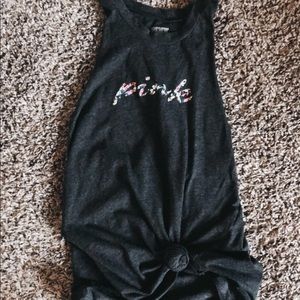 victoria secret pink tank